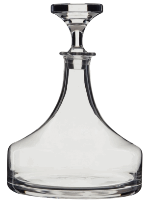 DARTINGTON CRYSTAL DECANTERS SHIPS DECANTER